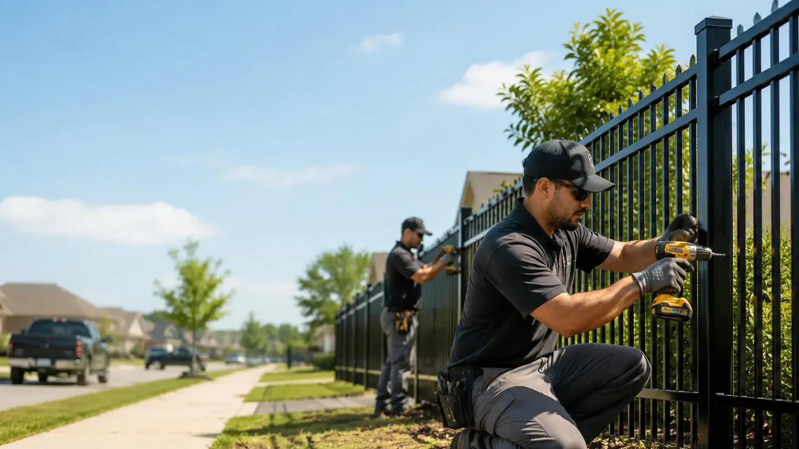 Metal Fence Installation in Felt, OK